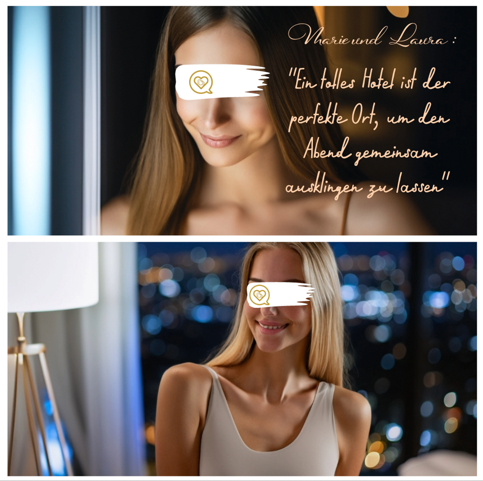 Exclusive Escorts in Leipzig im Hotel empfangen